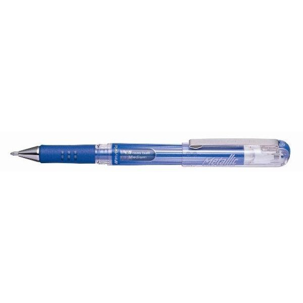 3474377923649 - Gelschreiber Hybrid rot Grip DX K230-MC blau-metallic 05mm 3474377923649 Pentel