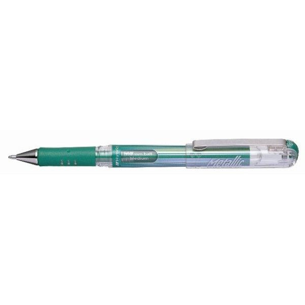 3474377923656 - Gelschreiber Hybrid rot Grip DX K230-MD grün-metallic 05mm 3474377923656 Pentel