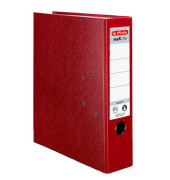 Ordner maX.file protect 5480306, A4 80mm breit PP vollfarbig rot