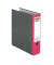 Ordner maX.file nature 5171301, A4 80mm breit Karton Wolkenmarmor rot