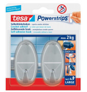 Klebehaken Powerstrips, 58050-00012-01, bis 2kg, chrom