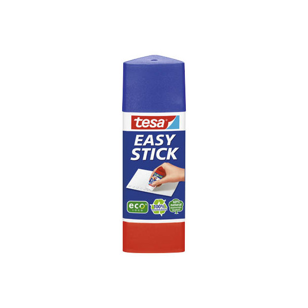 4042448073150 - tesa ecoLogo Easy Stick Klebestift Inhalt 12 g dreieckige Form ermöglicht genaueste Verklebungen von (57272-00200-00)