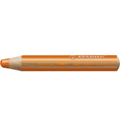 Buntstifte STABILO woody 3 in 1, 880/220, orange, rund, jumbo