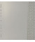 Kunststoffregister 24740, 1 bis 100, A4, 120µm, graue Taben, 100-teilig
