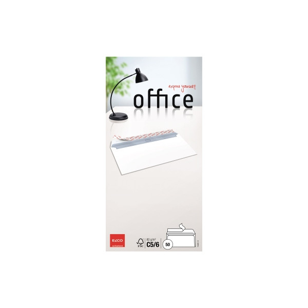 7610425347302 - Briefumschlag Office 7446312 Din Lang+ (C6 5) ohne Fenster haftklebend 80g hochweiß 7610425347302 50 Stück