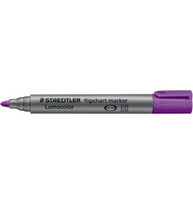 Flipchartmarker Lumocolor, 356-6, Stift, violett, 2mm Rundspitze