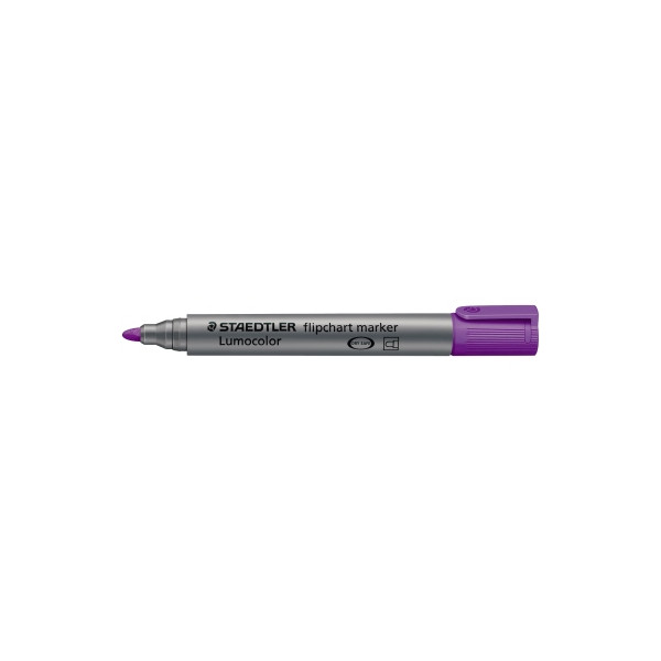 4007817356036 - Flipchartmarker Lumocolor 356-6 Stift violett 2mm Rundspitze 4007817356036 Staedtler (Lumocolor)
