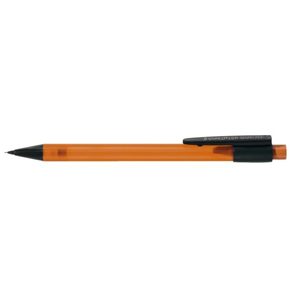 4007817777084 - Druckbleistift Graphite 77705 777 05-4 Härte B 05mm orange mit Radiergummi 4007817777084 Staedtler