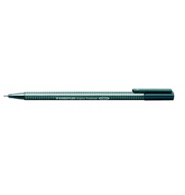 Fineliner triplus 334, 334-8, silber (Schreibfarbe: grau), 0,3mm