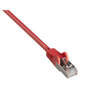 Netzwerkkabel rot RJ-45 Stecker 3m Cat 5e