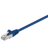 Netzwerkkabel blau RJ-45 Stecker 3m Cat 5e