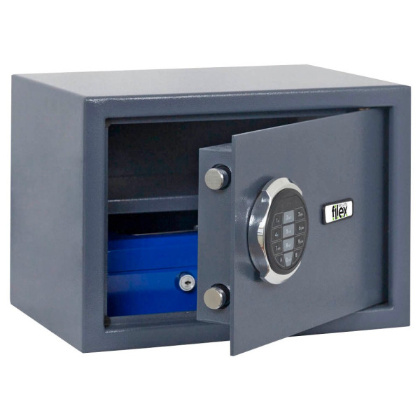 8717056679648 - Sicherheitstresor 1104000441 SB2 16 l 10kg grau mit Elektronikschloss Stahl 8717056679648 Filex 8717056679648 - Sicherheitstresor 1104000441 SB2 16 l 10kg grau mit Elektronikschloss Stahl 8717056679648 Filex