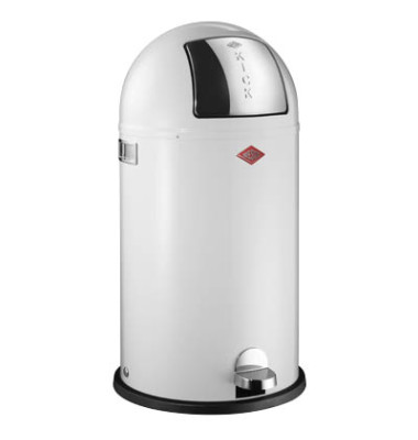 Abfallsammler Kickboy 40 Liter weiß Abfallsammler Kickboy 40 Liter weiß