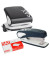 design Locher-Heftgerät-Set Century Line 418 schwarz