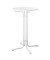 Stehtisch 01602207KH 110cm (H), Ø 70cm (BxT), rund, weiß / weiß