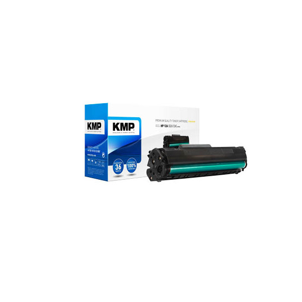 4011324111408 - 1114 KMP H-T14  schwarz Toner kompatibel zu HP 12A  Canon  703(Q2612A   7616A005) 11140000 4011324111408