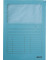 Sichtmappen 3950-00-30, A4 blau Recyclingkarton 160g