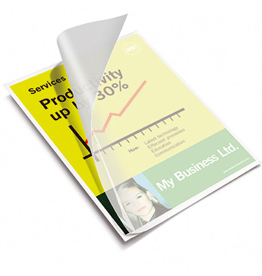 Laminierfolien HighSpeed Pouch Fusion IB049033, A4, 216x303mm, glänzend