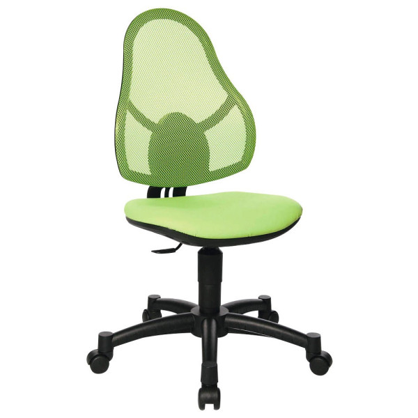 4014296032887 - Kinderdrehstuhl Open Art Junior apfelgrün   schwarz bis 110kg 4014296032887 Topstar