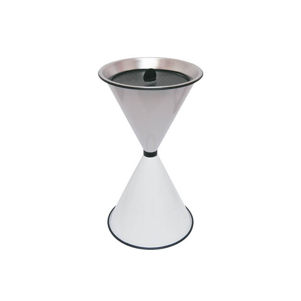 4260054773152 - Standaschenbecher weiß Durchmesser 40 cm 4260054773152 SZ Metall 4260054773152 - Standaschenbecher weiß Durchmesser 40 cm 4260054773152 SZ Metall
