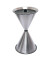 Standaschenbecher silber Edelstahl Durchmesser 40 cm