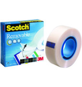 Klebeband Removable M8111933, 19mm x 33m, transparent