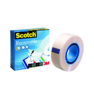 Klebeband Removable M8111933, 19mm x 33m, transparent