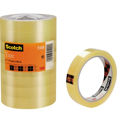 Klebeband Transparent 508 5081966, 19mm x 66m, transparent