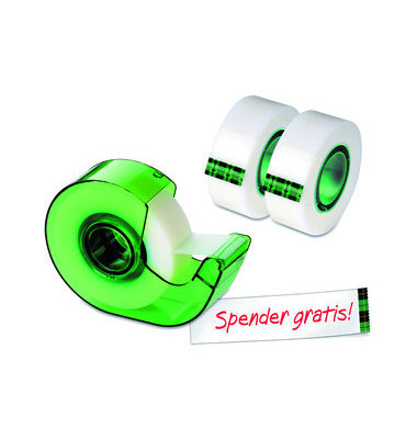 Klebebandabroller Magic 810 Promotion AAMT-3, f&uuml;r Klebeb&auml;nder bis 19mm x 25m, gr&uuml;n