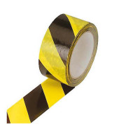 Signalpackband 100337, 50mm x 66m, 55my, gelb/schwarz