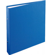 Ringbuch ohne 54372E, A4 2 Ringe 30mm Ring-Ø Karton, PP-kaschiert blau
