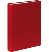 Ringbuch ohne 54375E, A4 2 Ringe 30mm Ring-Ø Karton, PP-kaschiert rot