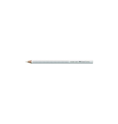 Buntstifte Jumbo GRIP, 110901, wei&szlig;, dreikant