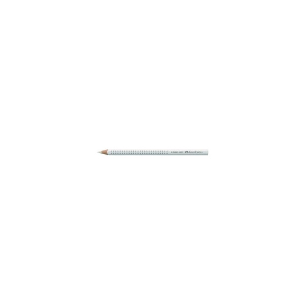 Faber-Castell Buntstifte Jumbo GRIP, 110901, weiß, dreikant 4005401109013 Faber-Castell