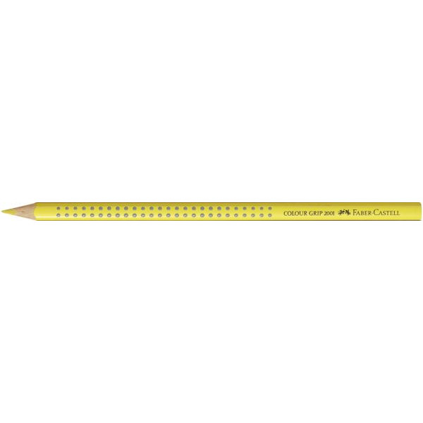 12 Stück Faber-Castell Buntstifte Colour Grip lichtgelb lasiert 7 x 175mm 4005401124047 Faber-Castell