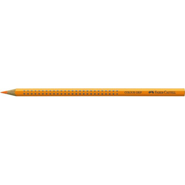12 Stück Faber-Castell Buntstifte Colour Grip chromgelb dunkel 7 x 175mm 4005401124092 Faber-Castell