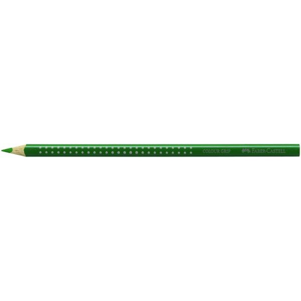 12 Stück Faber-Castell Buntstifte Colour Grip permanentgrün oliv 7 x 175mm 4005401124672 Faber-Castell