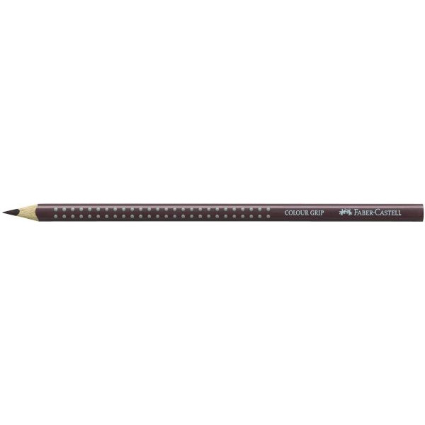 12 Stück Faber-Castell Buntstifte Colour Grip van-Dyck-braun 7 x 175mm 4005401124764 Faber-Castell