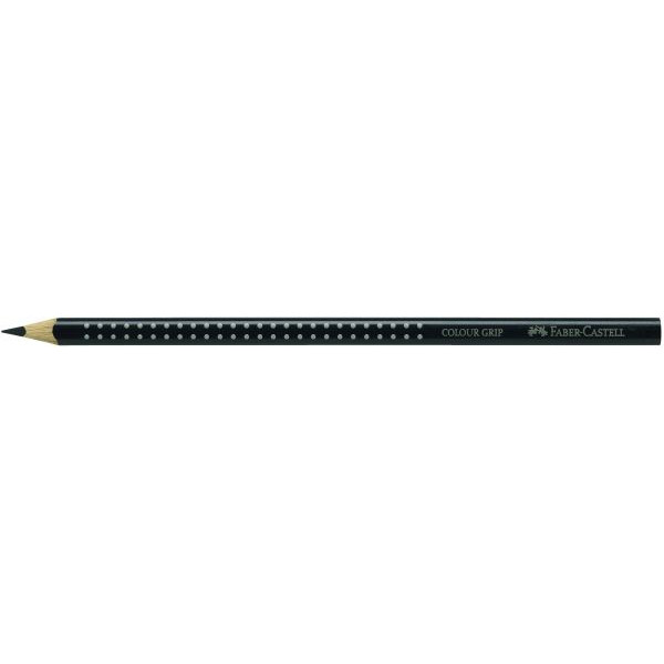 Faber-Castell Buntstifte Colour GRIP, 112499, schwarz, dreikant 4005401124993 Faber-Castell