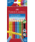 Buntstifte Jumbo Grip 8-farbig sortiert 10 x 175mm mit Bleistift