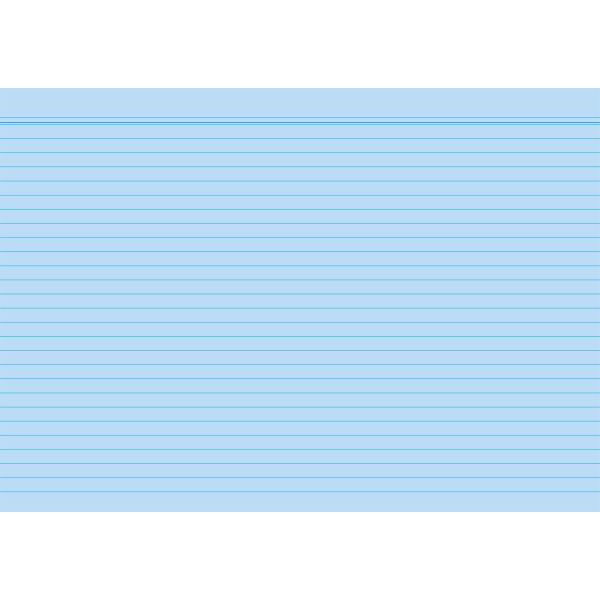 4002871150644 - Karteikarten 115064 blau A6 liniert 190g  4002871150644 100 Stück