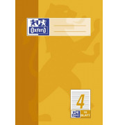 Schulheft 100050367 Oxford-Classic, Lineatur 4 / liniert, A5, 90g, dunkelgelb, 16 Blatt / 32 Seiten