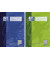 Notenheft 100050363, Lineatur 14 / Notenlinien, A4, 90g, farbig sortiert, 8 Blatt / 16 Seiten