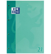 Schulblock 100050347, Lineatur 21 / liniert, A4, 90g, 50 Blatt