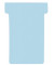 T-Einsteckkarte TK118, Gr&ouml;&szlig;e 1, hellblau, 170g