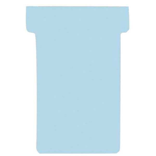 3147330002742 - T-Karten TK1 Größe 1 hellblau 17x47mm 170g blanko 100 Stück 3147330002742 100 Stück