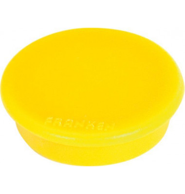 Haftmagnet HM3804, Rund, 38mm &Oslash;, gelb, 1500g