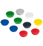 Haftmagnet HM3899, Rund, 38mm &Oslash;, farbig sortiert, 1500g