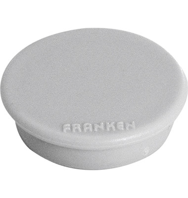 Haftmagnet HM2012, Rund, 24mm &Oslash;, grau, 300g