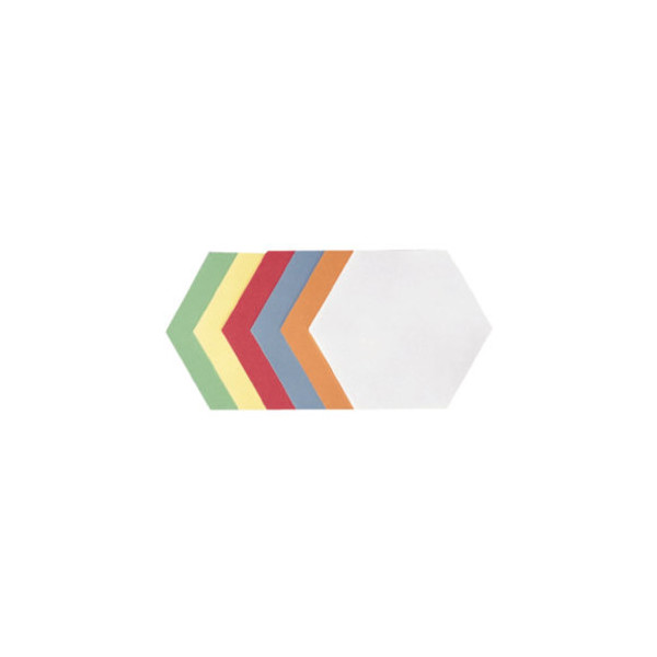 4016946189422 - Moderationskarten Wabe farbig sortiert 19x165cm selbstklebend 4016946189422 UMZS 1719 99 300 Stück